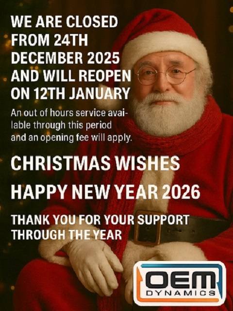 2025 Christmas Closure